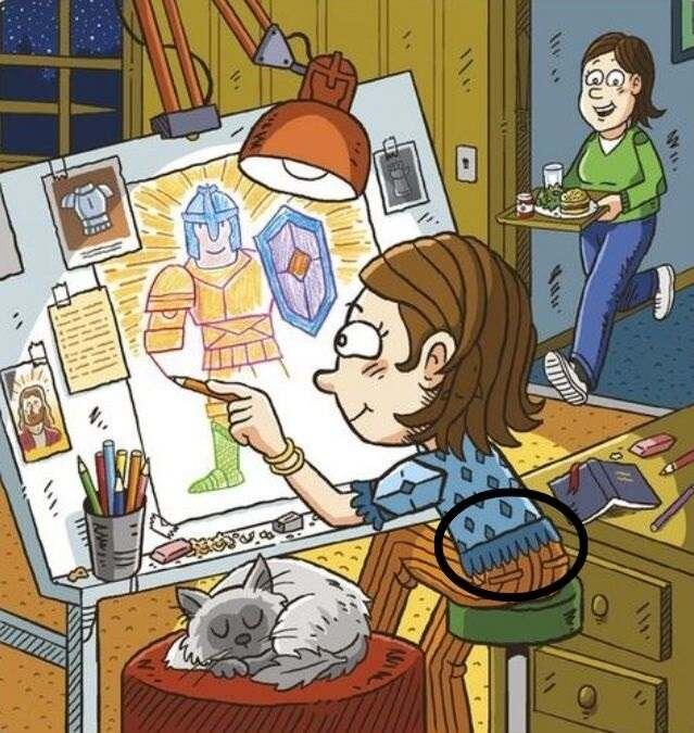 RETO VISUAL | ¿Sigues intentando encontrar el peine escondido en esta imagen?