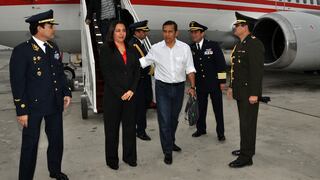 Humala enrumbó a Panamá y por la noche viajará a Colombia