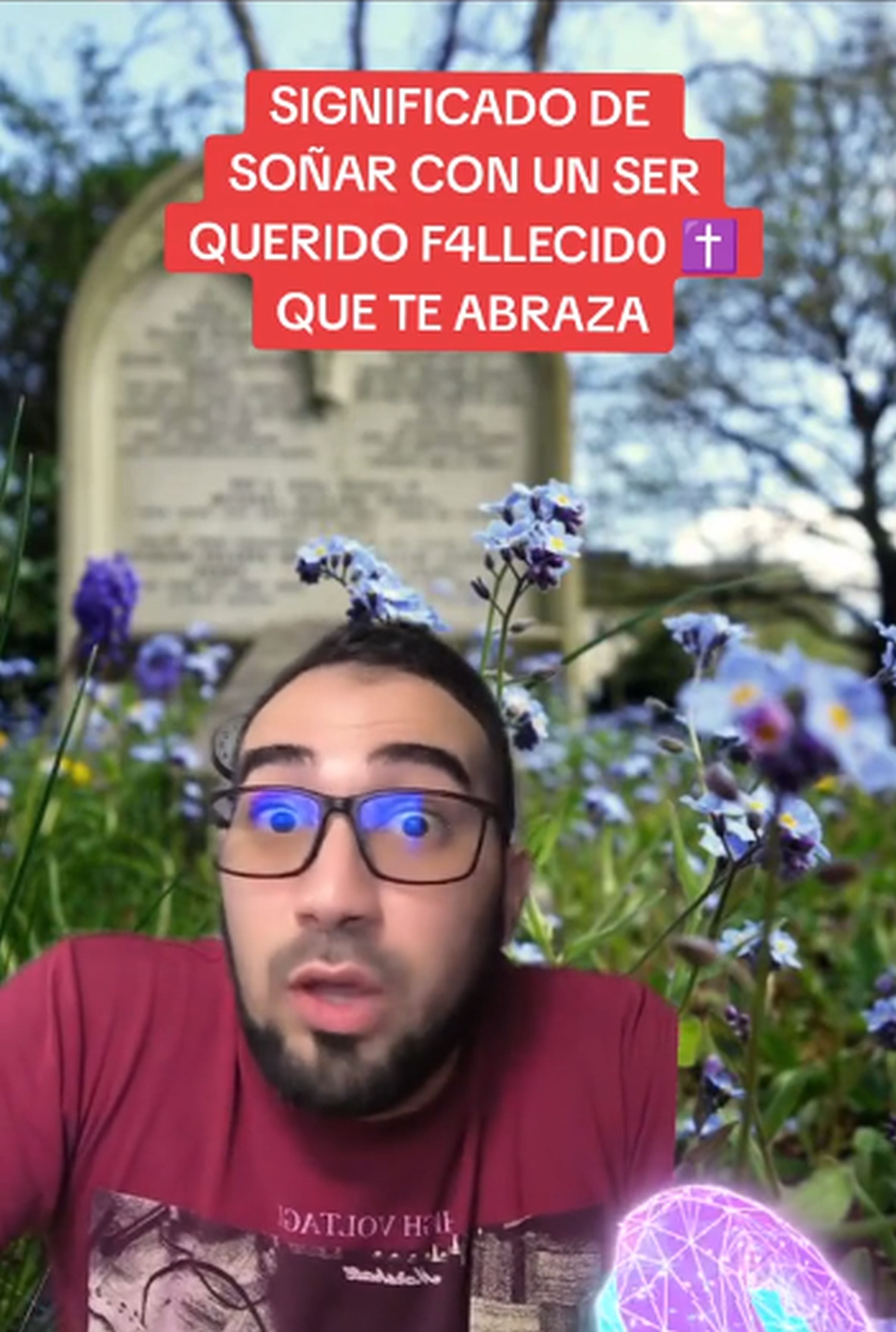 Jorge Bechara sostuvo que el hecho de que extrañes a un ser querido fallecido puede ocasionar que acabes soñando con esa persona abrazándote. (Foto: @jorgebechara_ / TikTok)