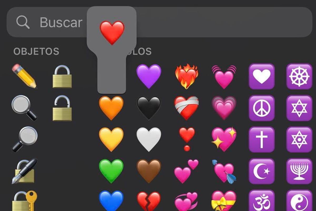 El corazón rojo muchas veces está relacionado al amor que se siente por una persona en WhatsApp. (Foto: MAG)