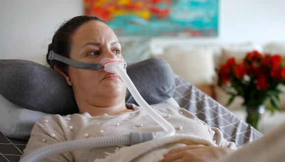 Paola Roldán, paciente de esclerosis lateral amiotrófica (ELA), que puso en debate la despenalización de la eutanasia en Ecuador. (Foto de El País)