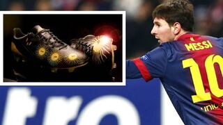 Messi podría estrenar hoy chimpunes que distinguen sus cuatro Balones de Oro

