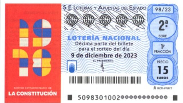 Comprobar Lotería Nacional del sábado 9 de diciembre - Sorteo Extraordinario 