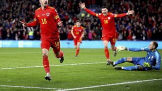 Gareth Bale se desmarcó, controló y sacó un sensacional centro para el gol de Ramsey en el Gales vs. Hungría [VIDEO]