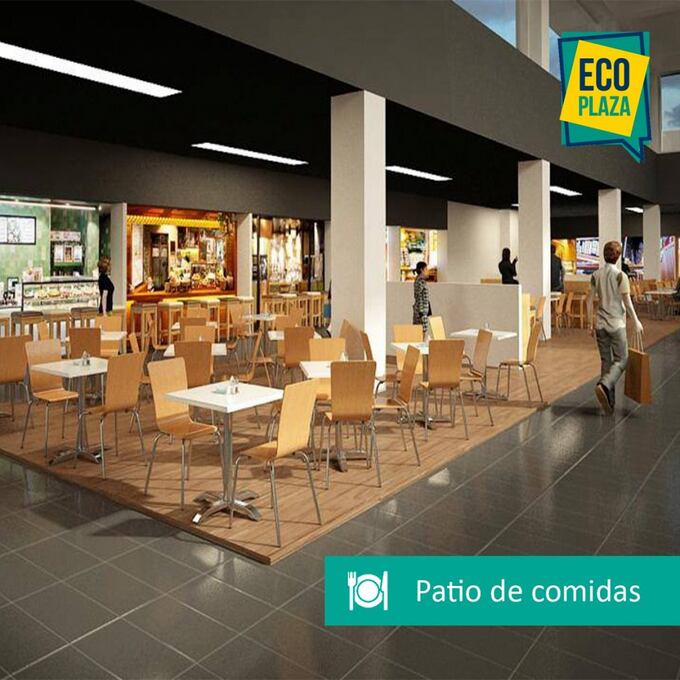 Grupo Eco Plaza tendrá también patio de comidas. (Perú Retail)