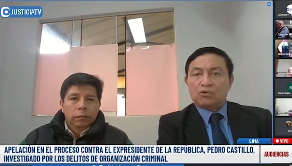 William Paco Castillo anunció que asume la defensa de Pedro Castillo por caso por presunta organización criminal. (Justicia TV)