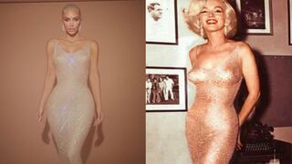 Kim Kardashian no dañó el vestido de Marilyn Monroe, según la firma que se lo prestó
