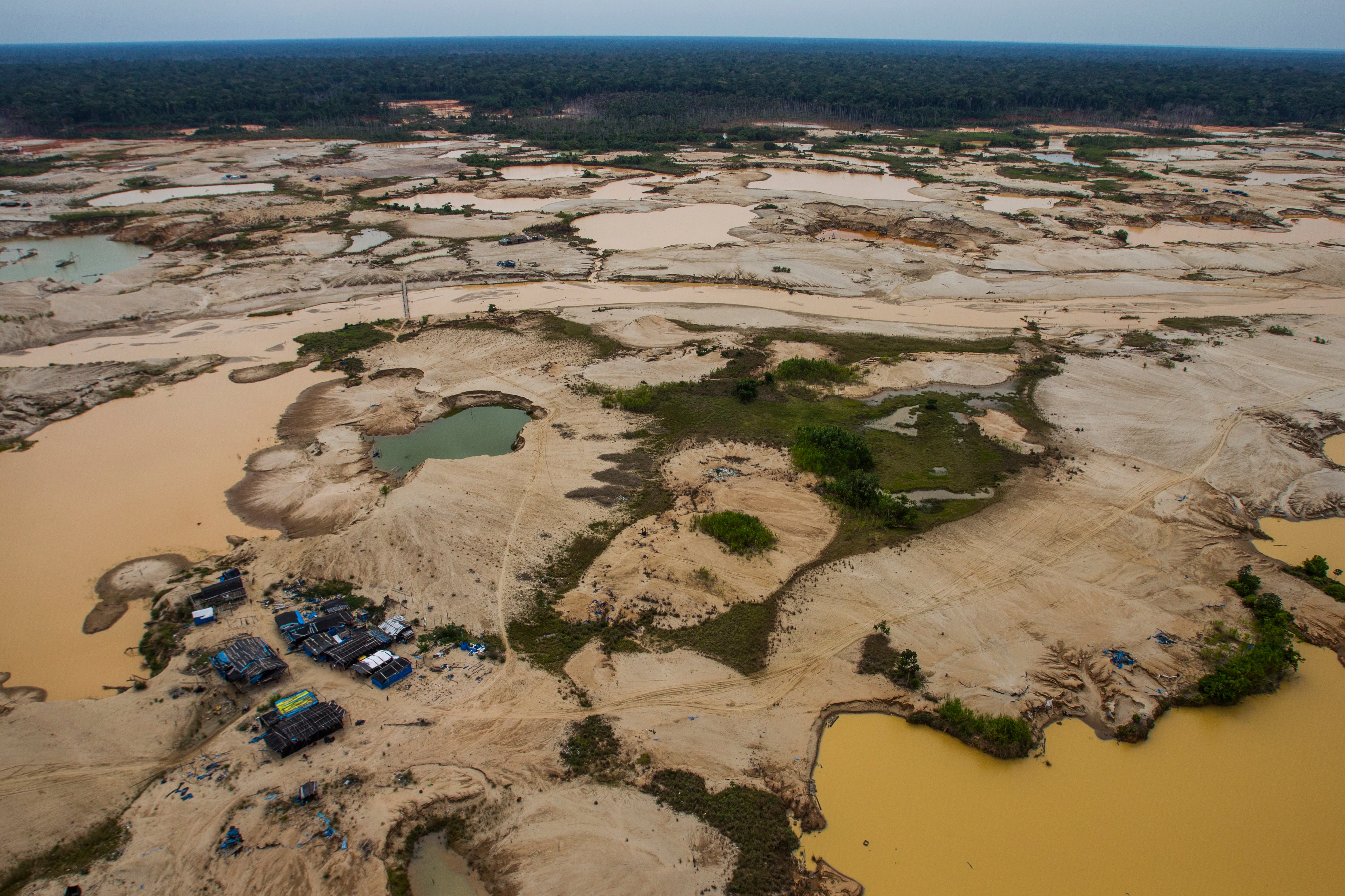 23.881 hectáreas de bosque han sido destruidos solo entre el 2021 y setiembre de 2023 en el corredor minero de Madre De Dios