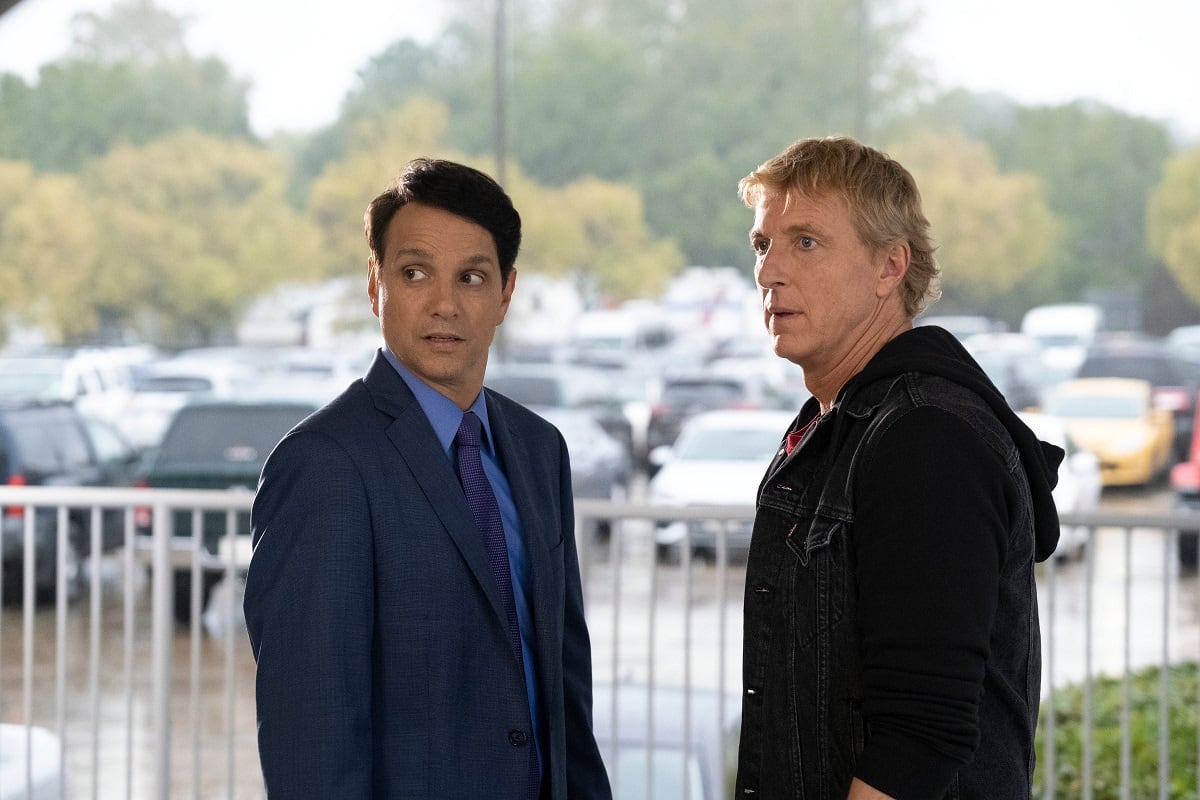 Daniel LaRusso (Ralph Macchio) y Johnny Lawrence (William Zabka) forman sus propios dojos en "Cobra Kai" (Foto: Netflix)