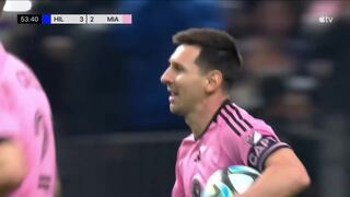 El primer gol del año: Messi anotó el 2-3 de Inter Miami vs Al Hilal en amistoso | VIDEO
