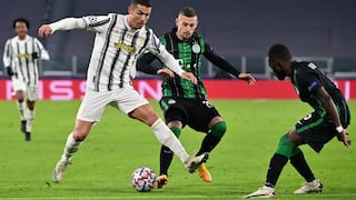 Juventus avanza a los octavos de final de la Champions League tras ganar por 2-1 al Ferencváros
