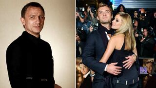 Confirman que Sienna Miller engañó a Jude Law con Daniel Craig