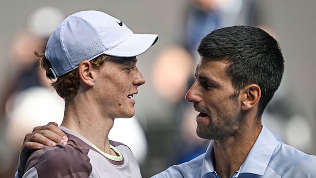 Sinner a la final: eliminó a Djokovic y terminó con su reinado en el Abierto de Australia