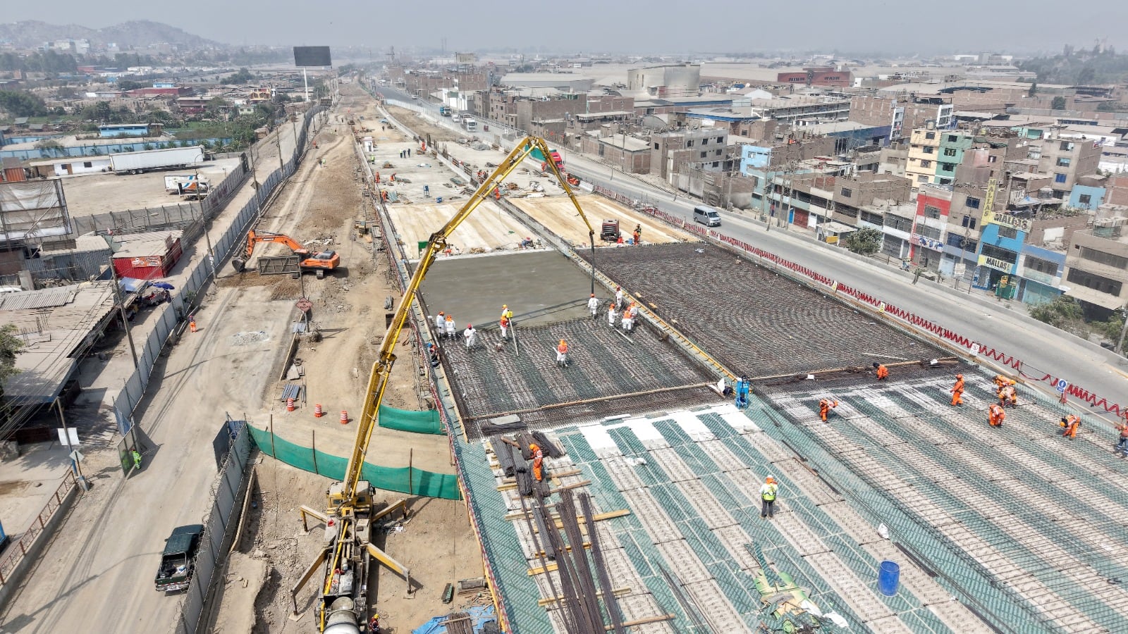 La obra de 1,4 kilómetros y seis carriles busca agilizar el tránsito entre Lima y Lurigancho-Chosica y reducir la congestión en la autopista Ramiro Prialé. Foto: Emape.