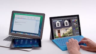 Microsoft usa su Surface Pro 3 para burlarse de Apple
