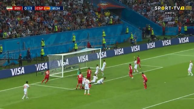 España vs. Irán: anularon gol del empate a los asiáticos tras uso del VAR | Rusia 2018
