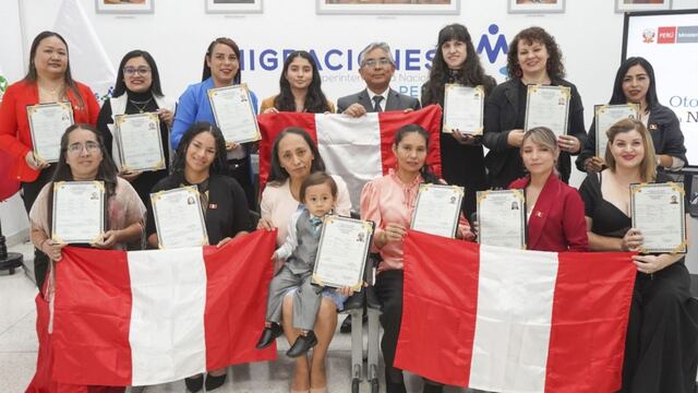 Día de la Madre 2024: Migraciones concede la nacionalidad peruana a 12 mamás extranjeras