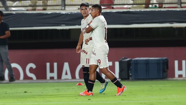 Tras revisar el VAR: Rivera anotó el 1-0 de Universitario sobre Liga de Quito, pero árbitro lo anula | VIDEO