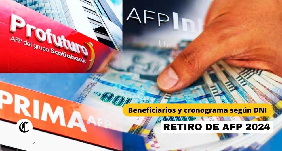 Retiro de AFP 2024: Todo lo que necesitas saber para disponer pronto de tu dinero.| Foto: Diseño EC