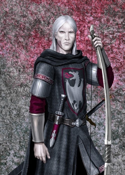 Según los textos de George R.R. Martin, Brynden Rivers sirvió en el consejo privado de su hermano Daeron II Targaryen (Ilustración: Amok)