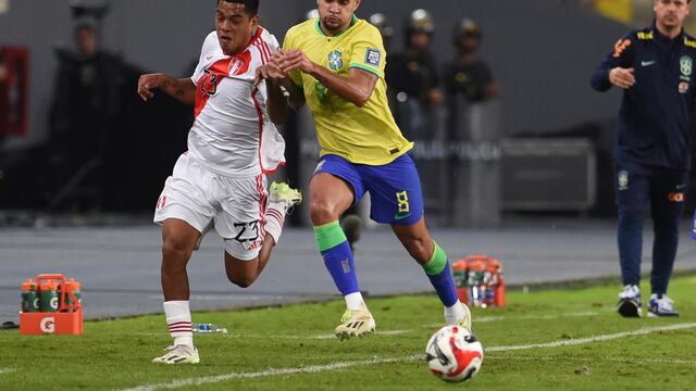 A qué hora jugó Perú vs Brasil por Eliminatorias 2026