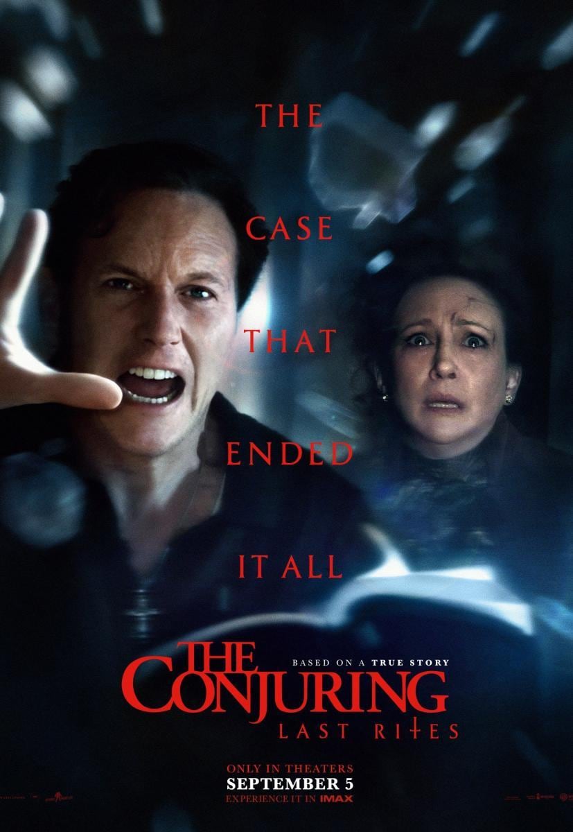 El póster de "The Conjuring: Last Rites", película de terror del director Michael Chaves (Foto: Warner Bros.)
