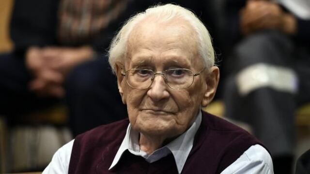 El contador de Auschwitz fue condenado a 4 años de cárcel