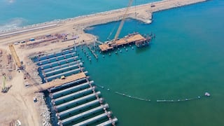 Terminal Portuario de Chancay tiene un avance de obra de casi el 30% 
