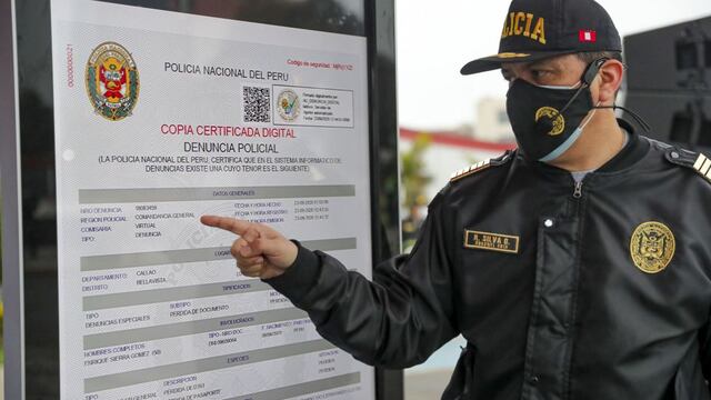 ¿Cómo realizar una denuncia digital policial por pérdida de documentos?