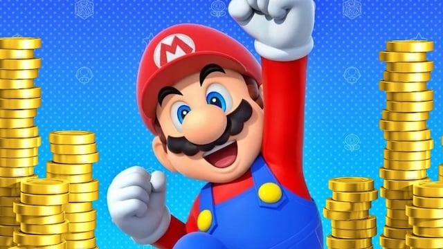 Mario te enseña cómo salvar unas monedas.