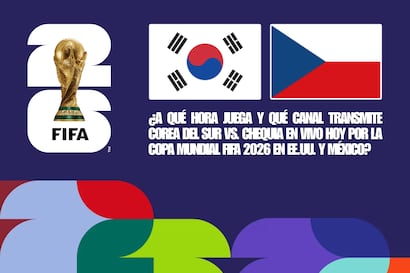 ¿En qué canal TV transmiten partido Corea del Sur vs. Chequia por Copa Mundial FIFA 2026 en EE.UU. y México?