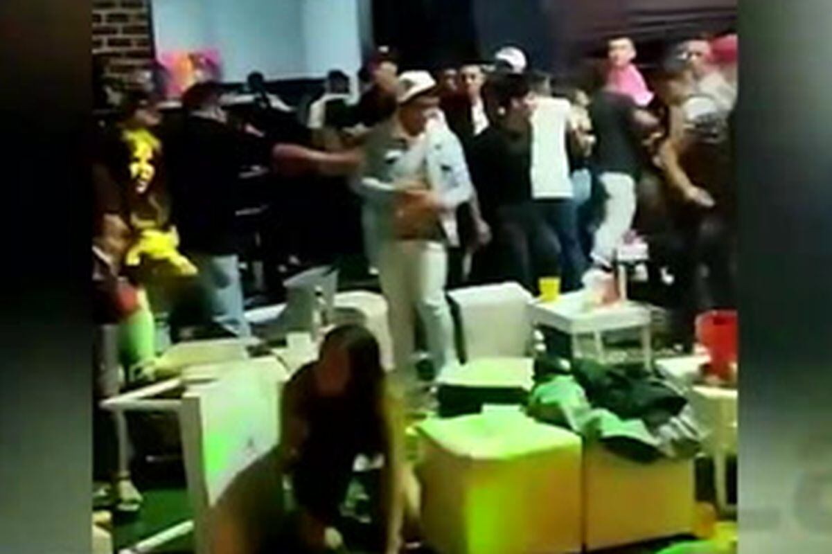 El video de la pelea fue difundido a través de las redes sociales. Foto: Latina