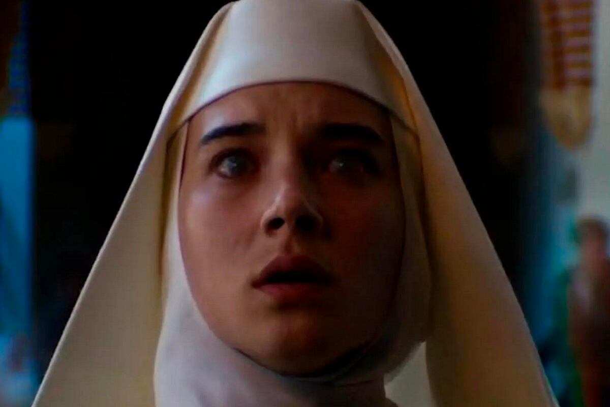 Aria Bedmar es la encargada de interpretar a la hermana Narcisa en la película española "Hermana Muerte" (Foto: Netflix)