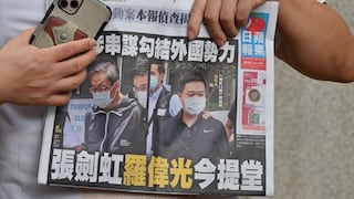 Hong Kong: el periódico prodemocrático Apple Daily decidirá el viernes si cierra