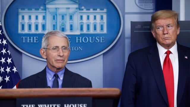 Casa Blanca cuestiona al doctor Fauci por errores en la pandemia del coronavirus y criticar a Donald Trump