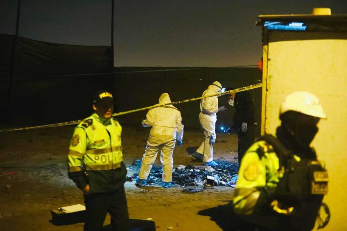 Según América Noticias, un hombre identificado como Gerson Alexander Juárez Tapia confesó ser el autor del asesinato. Foto: César Grados/@photo.gec