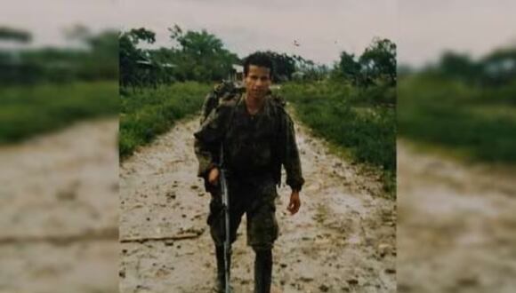 El militar colombiano Óscar Tabares Toro, desaparecido en 1997 en el municipio de San Juanito, departamento de Meta, Colombia. (Foto de El Espectador)