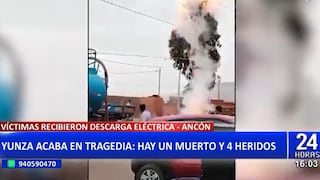 Ancón: hombre falleció electrocutado debido a que árbol de yunza hizo contacto con cables de alta tensión | VIDEOS