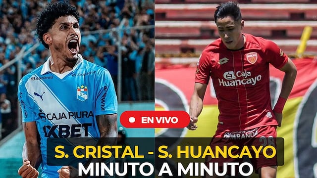 Cristal vs Sport Huancayo en vivo: previa y últimas noticias del partido por Liga 1