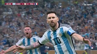 El goleador del Mundial: Messi marca el 1-0 de Argentina vs. Francia en la final de Qatar 2022 | VIDEO