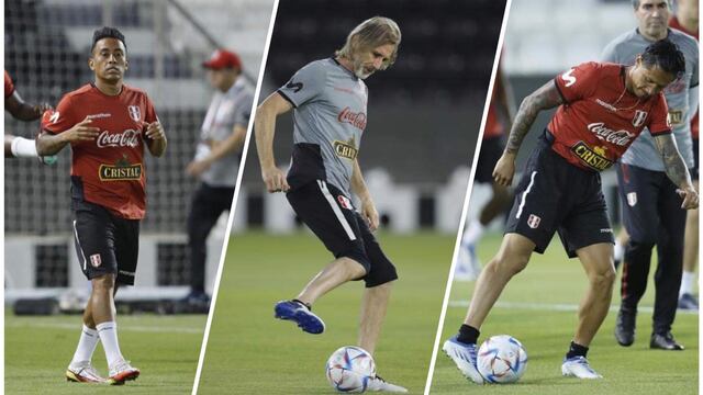 Selección peruana: así fue la primera práctica de la ‘Blanquirroja’ en Qatar | FOTOS