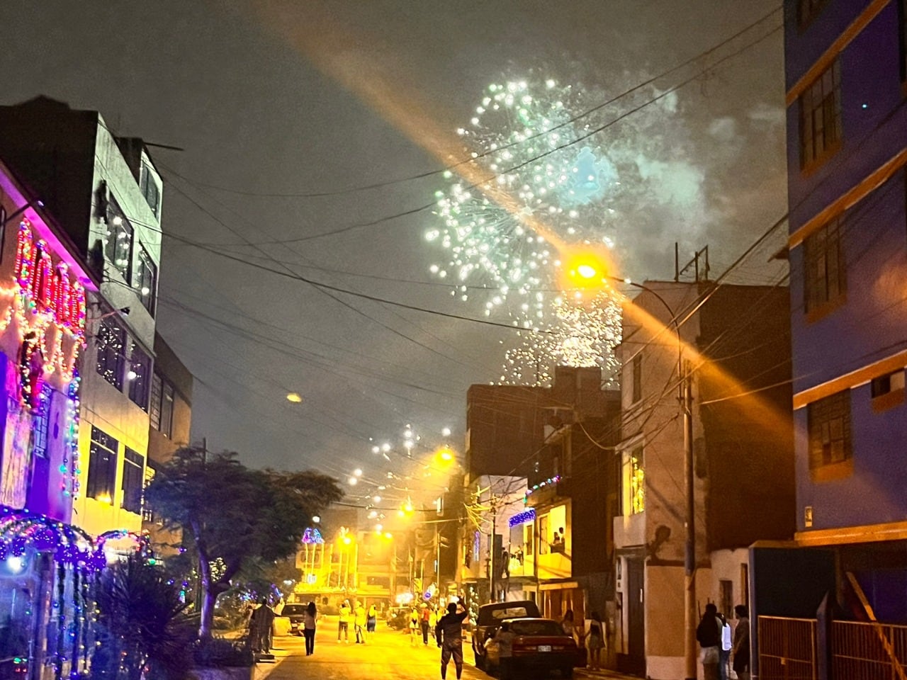 Uso de pirotécnicos en Navidad provocó niveles máximos de contaminación de aire en Lima norte y Lima este. (Foto: Senamhi)