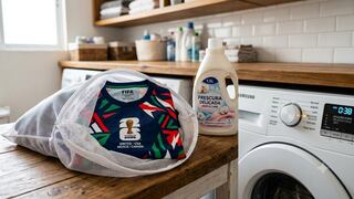 ¿Tienes una camiseta del Mundial 2026? Así puedes lavarla sin arruinarla