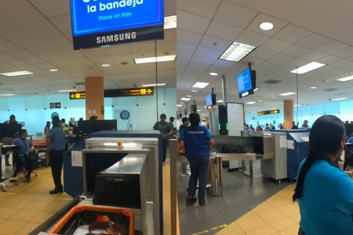 Las puertas de control fueron cerradas brevemente como medida de seguridad tras sismo de 5.0. (Foto: Captura/X)