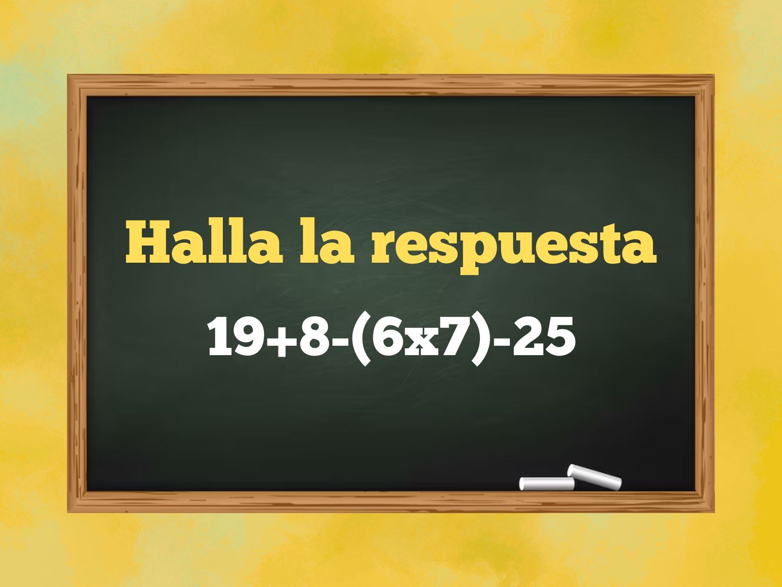 Reto matemático: Estas pruebas requieren que uses tu ingenio para que las resuelvas rápidamente. (Creación: Mag)