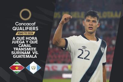 ¿A qué hora jugaron Surinam vs. Guatemala y en qué canales TV transmitieron el partido por Eliminatorias Concacaf 2025?