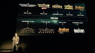 Marvel anunció las películas que conformarán su Fase 3