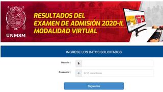 Revisa AQUÍ los resultados del examen de admisión San Marcos 2020-II