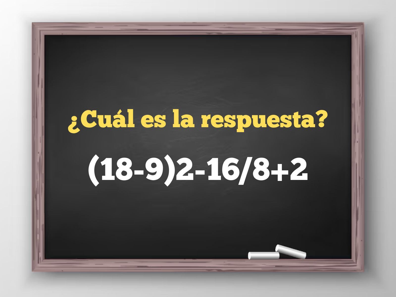 Reto matemático: ¿Serás capaz de resolver este problema en el tiempo indicado? (Creación: Mag)