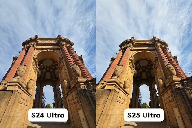 Comparativo de gran angular.